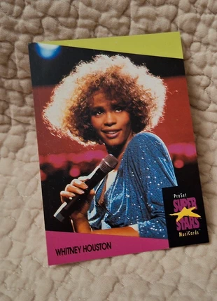 Whitney Houston Carte A Collectionner Super Stars MusiCards Vintage 1991, marque: Vintage, état: Très bon état, 10,00 €, 11,20 € Protection acheteurs incluse