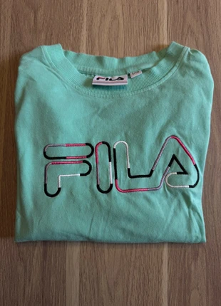 🧊 T-shirt FILA vert menthe logo rétro, brand: FILA, condition: Very good, size: M / 38 / 10, €3.00, €3.85 includes Buyer Protection