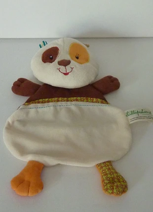 Doudou panda marionnette beige marron orange 32 cm 1900819 80, marque: Lilliputiens, état: Neuf sans étiquette, taille: 1-3 mois / 56 cm, 15,00 €, 16,45 € Protection acheteurs (Pro) incluse