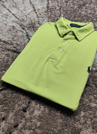 Polo Unie - Ralph Lauren Performance - Taille M / Vert / Très bon État / Logo Brodé Premium, merk: Ralph Lauren, staat: Heel goed, maat: M, € 14,99, € 16,44 inclusief Kopersbescherming