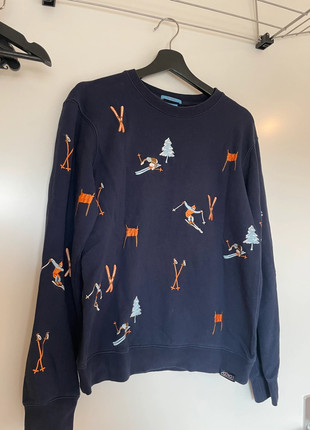 Scotch & Soda trui - Off Piste - maat S - donkerblauw, marca: Scotch & Soda, estado: Muito bom, tamanho: S, €5.00, €5.95 inclui Proteção do Comprador