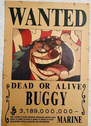 Affiche One Piece – Prime de Buggy Wanted, marque: OnePiece, état: Très bon état, 5,00 €, 5,95 € Protection acheteurs (Pro) incluse