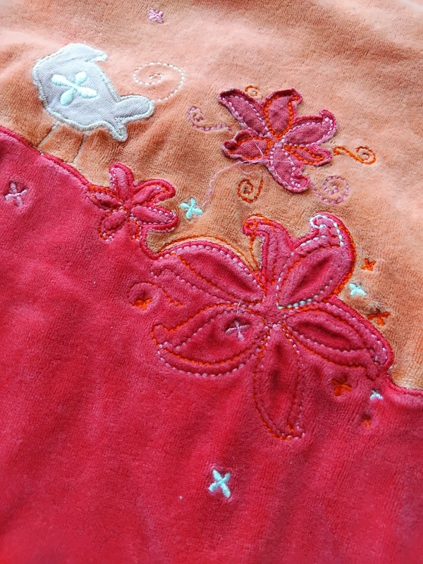 💡 pyjama grenouillère velours 18 mois fille - photo numéro 2
