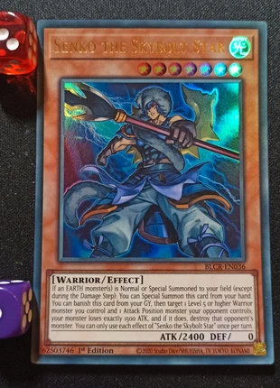 Senko the Skybolt Star - Cartes Ultra rare Blcr-en036 english, brand: Yu-Gi-Oh!, condition: Very good, €1.00, €1.75 includes Buyer Protection