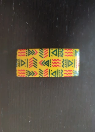 Barrette vintage 90s pop colorée geometrique, merk: Vintage, staat: Heel goed, € 6,00, € 7,00 inclusief Kopersbescherming