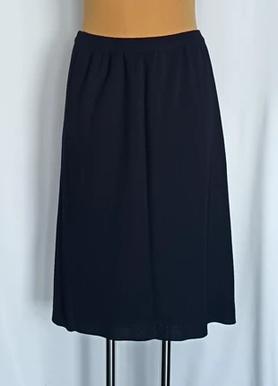 Jupe bleu marine foncé vintage avec une fente Lucia Taille 46 - J11, marque: Lucia, état: Très bon état, taille: XXXL / 46 / 18, 6,00 €, 7,00 € Protection acheteurs (Pro) incluse