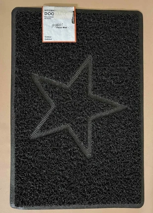 Nicoman Outdoor/Indoor Rubber Star Door Mat (60cm x 40cm) Black, brand: Nicoman Outdoor/Indoor Rubber Star Door Mat (60cm , condition: New with tags, £6.50, £7.53 includes Buyer Protection