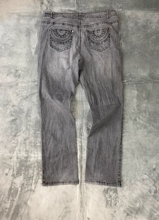 Jean coupe droite straight fit y2k gris taille xl femme, marca: Vintage Dressing, estado: Bom, tamanho: XL / 42 / 14, €15.00, €16.45 inclui Proteção do Comprador