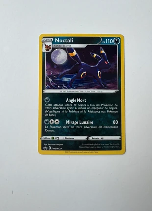Carte Pokémon Umbreon swsh129 (Noctali française), brand: Pokémon, condition: New without tags, €5.00, €5.95 includes Buyer Protection