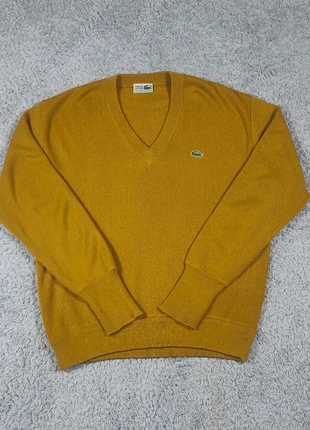 Lacoste Pullover – Senfgelb – V-Ausschnitt – Größe L – Vintage, brand: Lacoste, condizioni: Ottime, taglia: L, €19.00, €20.65 include la Protezione acquisti