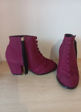 Botines tacón ancho forrados 36, estado: Muy bueno, tamaño: 36, 6,00 €, 7,00 € Protección al comprador incluida