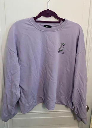 Pull violet, marca: C&A, estado: Muito bom, tamanho: L / 40 / 12, €5.00, €5.95 inclui Proteção do Comprador