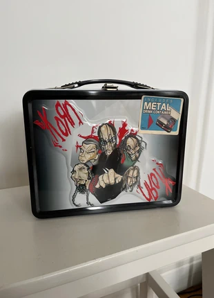 Lunchbox metal KORN avec Thermos NECA 2003, marque: NECA, état: Bon état, 53,00 €, 56,35 € Protection acheteurs incluse
