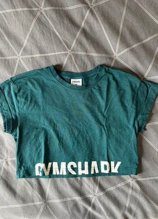 T-shirt court Gymshark vert – Taille XS, brand: Gymshark, condition: Very good, size: XS / 34 / 6, €15.00, €16.45 includes Buyer Protection
