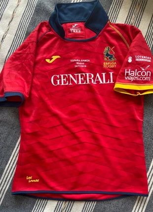 Maillot de rugby porté en match - Espagne, condizioni: Ottime, taglia: XXXL, €140.00, €147.70 include la Protezione acquisti