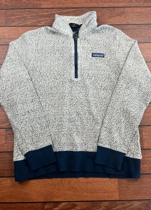 Patagonia Better Sweater 1/4 Zip gris chiné col camionneur - Taille S Femme, marca: Patagonia, estado: Muito bom, tamanho: S / 36 / 8, €49.00, €52.15 inclui Proteção do Comprador