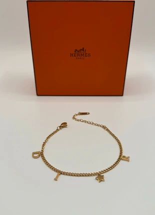 bracelet pendentif luxe j'aDior doré en acier inoxydable neuf maille or haut de gamme original, marke: Acero, zustand: Sehr gut, 15,00 €, 16,45 € beinhaltet Vinted-Käuferschutz Pro