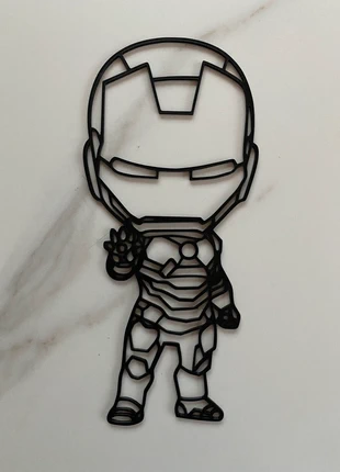 Décoration murale Iron man, estado: Novo sem etiquetas, tamanho: Tamanho único, €6.00, €7.00 inclui Proteção do Comprador