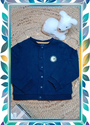 Gilet à pression/sweat-shirt bleu marine garçon 3 ans Kiabi, marque: Kiabi, état: Très bon état, taille: 3 ans / 98 cm, 1,00 €, 1,75 € Protection acheteurs incluse