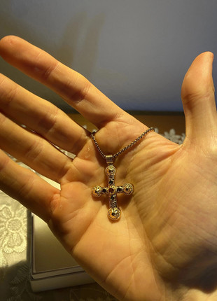 Collana Croce Y2K Stile En Rout, marque: En Route Jewelry, état: Neuf avec étiquette, 12,80 €, 14,14 € Protection acheteurs incluse