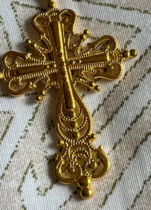 Golden Faith Cross - hanger, condizioni: Nuovo senza cartellino, €4.50, €5.43 include la Protezione acquisti Pro