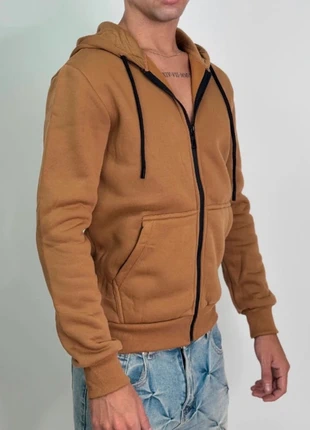 Felpa felpata invernale uomo con zip, gold cammello , 310, tg XL. Nuovo con cartellino., marque: felpa senape zip, état: Neuf avec étiquette, taille: XL, 12,47 €, 13,79 € Protection acheteurs incluse