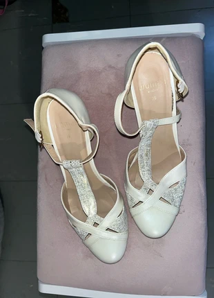 Talon blanc, brand: Gémo, condition: Very good, size: 39, €10.00, €11.20 includes Buyer Protection