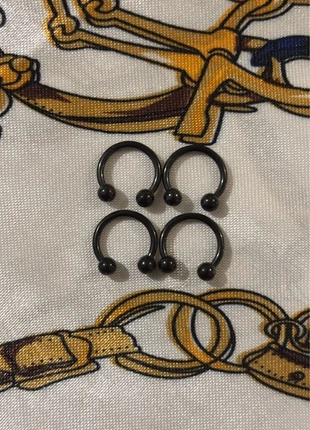 lot 4 septum piercings black, brand: 8mm, condition: New with tags, €5.00, €5.95 includes Buyer Protection