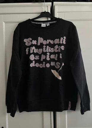 Black and pink sweatshirt, brand: Disney x Primark, condition: Very good, size: S / 8, £5.00, £5.95 includes Buyer Protection