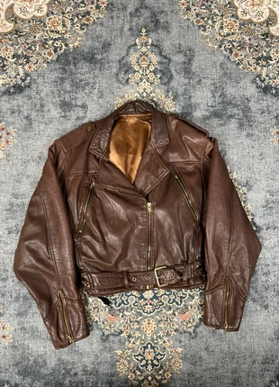 Perfecto en cuir véritable vintage, marque: Vintage Dressing, état: Très bon état, taille: M / 38 / 10, 74,90 €, 79,35 € Protection acheteurs (Pro) incluse