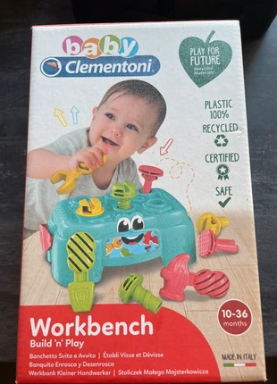 Werkbank, merk: Clementoni, staat: Goed, maat: 9-12 maanden / 74 cm, € 4,00, € 4,90 inclusief Kopersbescherming