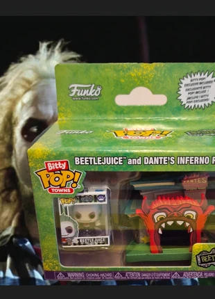 Bitty pop downs Beetlejuice and dante's infernal room, marca: Funko, estado: Novo sem etiquetas, tamanho: Tamanho único, €6.90, €7.95 inclui Proteção do Comprador