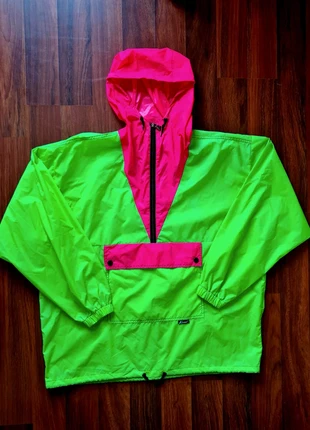 Veste K-Way vert et rose vintage street wear, brand: K-Way, condition: Very good, size: L, €18.90, €20.55 includes Buyer Protection