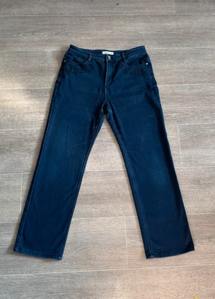 💙Y2K Embellished Blue Jeans – Size 12 Short, brand: M&S Collection, condition: Very good, size: M / UK 12-14, £6.00, £7.00 includes Buyer Protection