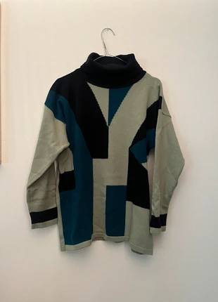 maglione lana fantasia, marque: Deni Cler, état: Bon état, taille: M / 38 / 10, 15,00 €, 16,45 € Protection acheteurs incluse