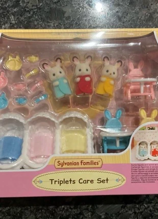 Les triplés lapin chocolat et accessoires puériculture Sylvanian, brand: Sylvanian Families, condizioni: Nuovo con cartellino, taglia: Taglia unica, €20.00, €21.70 include la Protezione acquisti