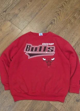 Sweat Crewneck Chicago Bulls Basketball (S) oversize, marque: Starter, état: Très bon état, taille: S, 25,00 €, 26,95 € Protection acheteurs incluse