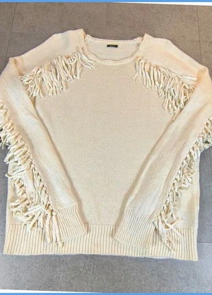 Pull à franges Denim – Femme – Taille M – Blanc cassé – Bon état #5, marca: Denim, estado: Bueno, tamaño: M / 38 / 10, 15,00 €, 16,45 € Protección al comprador incluida