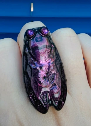Anillo insecto holografico, marque: LUZ, état: Neuf sans étiquette, taille: Ajustable, 6,00 €, 7,00 € Protection acheteurs incluse