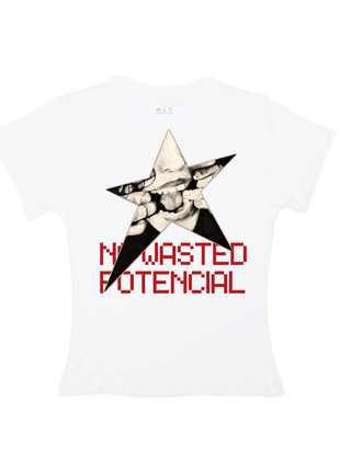 Baby Tee / No Wasted Potencial, marque: NO WASTED POTENCIAL, état: Neuf sans étiquette, taille: XS / 34 / 6, 15,99 €, 17,49 € Protection acheteurs incluse