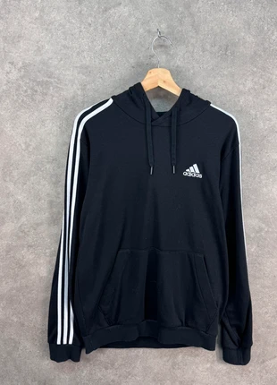 Adidas hoodie men's size medium black pullover, brand: adidas, condition: Good, size: M, £14.95, £16.40 includes Buyer Protection Pro