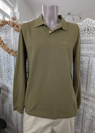 Polo manches longues kaki Howies – 100% coton biologique – Taille M – Confort sport chic B16, brand: Howies, condition: Very good, size: M, €25.99, €27.99 includes Buyer Protection Pro