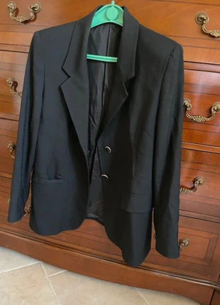 Giacca nera vintage, marque: Made In Italy, état: Très bon état, taille: XXXL / 46 / 18, 5,00 €, 5,95 € Protection acheteurs incluse