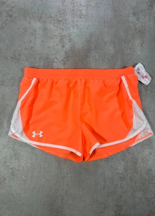 Short Under Armour orange vif avec taille YXL, merk: Under Armour, staat: Nieuw met prijskaartje, maat: L / 40 / 12, € 5,00, € 5,95 inclusief Kopersbescherming Pro