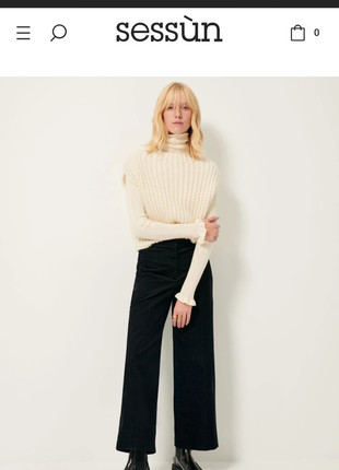 Velvet trouser sessun, marque: Sessun, état: Neuf sans étiquette, taille: XS / 34 / 6, 50,00 €, 53,20 € Protection acheteurs incluse