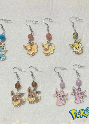 set completo orecchini eeveelutions pokemon, marque: Pokémon, état: Neuf avec étiquette, 14,99 €, 16,44 € Protection acheteurs incluse