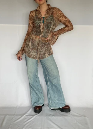 Vintage blouse, marca: Vintage, estado: Muy bueno, tamaño: XS / 34 / 6, 15,00 €, 16,45 € Protección al comprador incluida