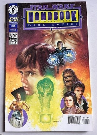 Star Wars Handbook volume three Dark Empire (Dark Horse Comics), staat: Heel goed, € 4,99, € 5,94 inclusief Kopersbescherming Pro