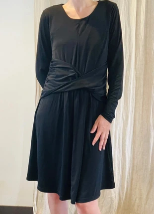Petite robe noire plissée - Taille 46/48, marque: Jaminni&Cie, état: Bon état, taille: XXXL / 46 / 18, 10,00 €, 11,20 € Protection acheteurs (Pro) incluse