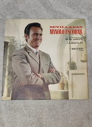 Manolo Escobar – Sevillanas (Belter 07.880, 1970s), estado: Muy bueno, 2,00 €, 2,10 € Protección al comprador incluida